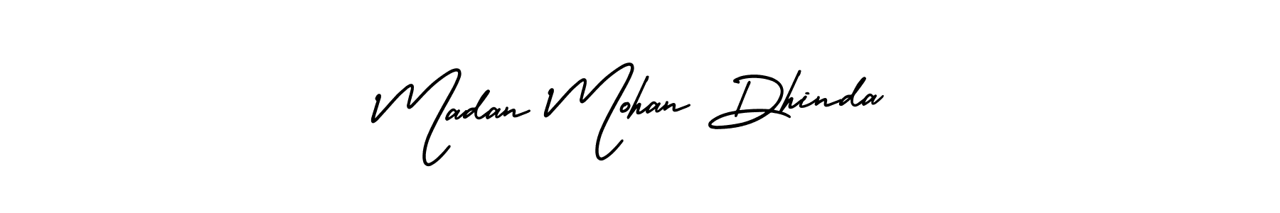 How to Draw Madan Mohan Dhinda signature style? AmerikaSignatureDemo-Regular is a latest design signature styles for name Madan Mohan Dhinda. Madan Mohan Dhinda signature style 3 images and pictures png