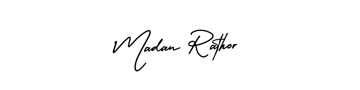 Also You can easily find your signature by using the search form. We will create Madan Rathor name handwritten signature images for you free of cost using AmerikaSignatureDemo-Regular sign style. Madan Rathor signature style 3 images and pictures png