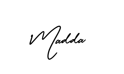 Best and Professional Signature Style for Madda. AmerikaSignatureDemo-Regular Best Signature Style Collection. Madda signature style 3 images and pictures png