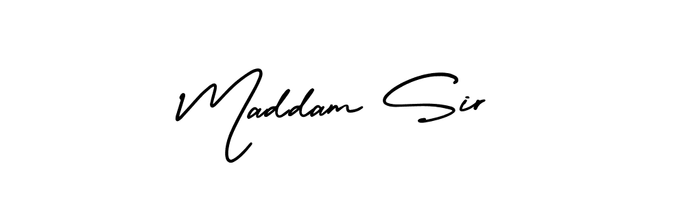 See photos of Maddam Sir official signature by Spectra . Check more albums & portfolios. Read reviews & check more about AmerikaSignatureDemo-Regular font. Maddam Sir signature style 3 images and pictures png