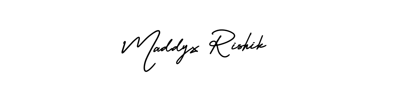 Once you've used our free online signature maker to create your best signature AmerikaSignatureDemo-Regular style, it's time to enjoy all of the benefits that Maddyx Rishik name signing documents. Maddyx Rishik signature style 3 images and pictures png