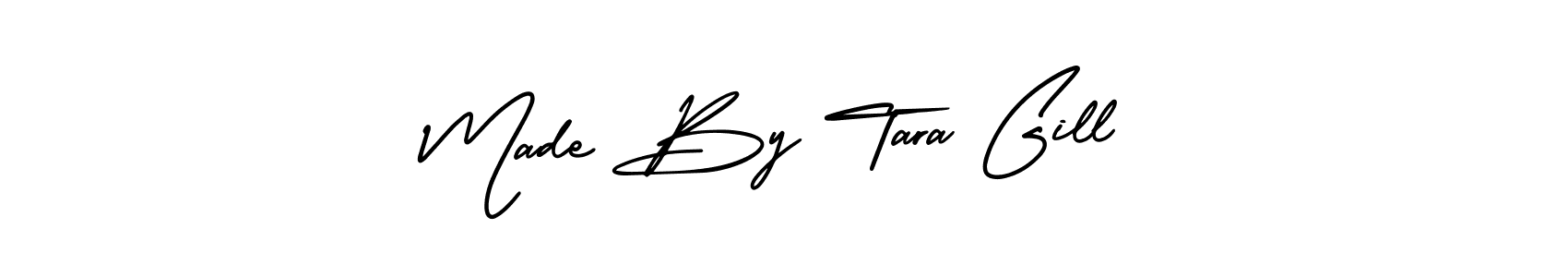 It looks lik you need a new signature style for name Made By Tara Gill. Design unique handwritten (AmerikaSignatureDemo-Regular) signature with our free signature maker in just a few clicks. Made By Tara Gill signature style 3 images and pictures png