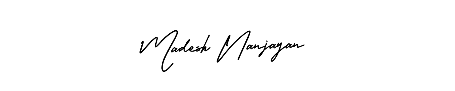 Once you've used our free online signature maker to create your best signature AmerikaSignatureDemo-Regular style, it's time to enjoy all of the benefits that Madesh Nanjayan name signing documents. Madesh Nanjayan signature style 3 images and pictures png