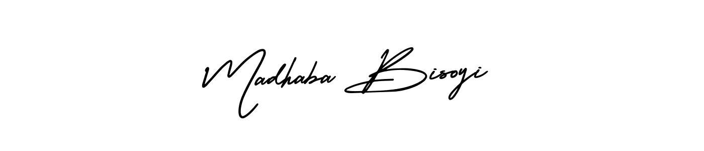 Similarly AmerikaSignatureDemo-Regular is the best handwritten signature design. Signature creator online .You can use it as an online autograph creator for name Madhaba Bisoyi. Madhaba Bisoyi signature style 3 images and pictures png