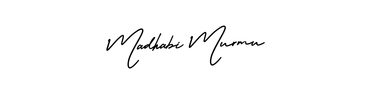 if you are searching for the best signature style for your name Madhabi Murmu. so please give up your signature search. here we have designed multiple signature styles  using AmerikaSignatureDemo-Regular. Madhabi Murmu signature style 3 images and pictures png