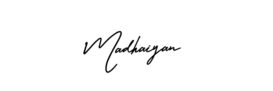 Best and Professional Signature Style for Madhaiyan. AmerikaSignatureDemo-Regular Best Signature Style Collection. Madhaiyan signature style 3 images and pictures png