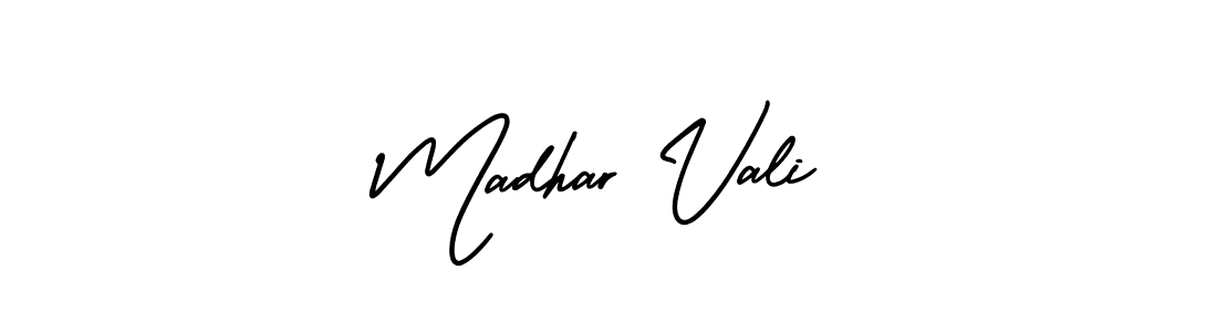 AmerikaSignatureDemo-Regular is a professional signature style that is perfect for those who want to add a touch of class to their signature. It is also a great choice for those who want to make their signature more unique. Get Madhar Vali name to fancy signature for free. Madhar Vali signature style 3 images and pictures png