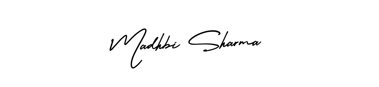 How to Draw Madhbi Sharma signature style? AmerikaSignatureDemo-Regular is a latest design signature styles for name Madhbi Sharma. Madhbi Sharma signature style 3 images and pictures png
