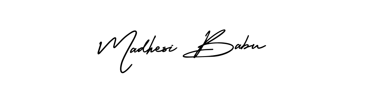 Also we have Madhesi Babu name is the best signature style. Create professional handwritten signature collection using AmerikaSignatureDemo-Regular autograph style. Madhesi Babu signature style 3 images and pictures png