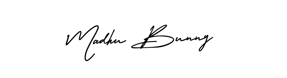 Also we have Madhu Bunny name is the best signature style. Create professional handwritten signature collection using AmerikaSignatureDemo-Regular autograph style. Madhu Bunny signature style 3 images and pictures png