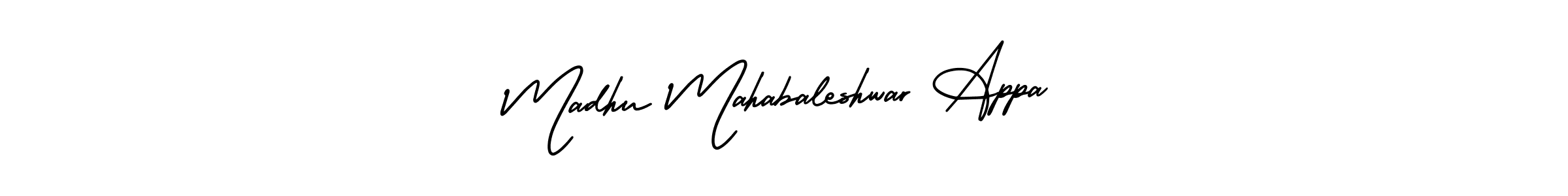 How to make Madhu Mahabaleshwar Appa signature? AmerikaSignatureDemo-Regular is a professional autograph style. Create handwritten signature for Madhu Mahabaleshwar Appa name. Madhu Mahabaleshwar Appa signature style 3 images and pictures png