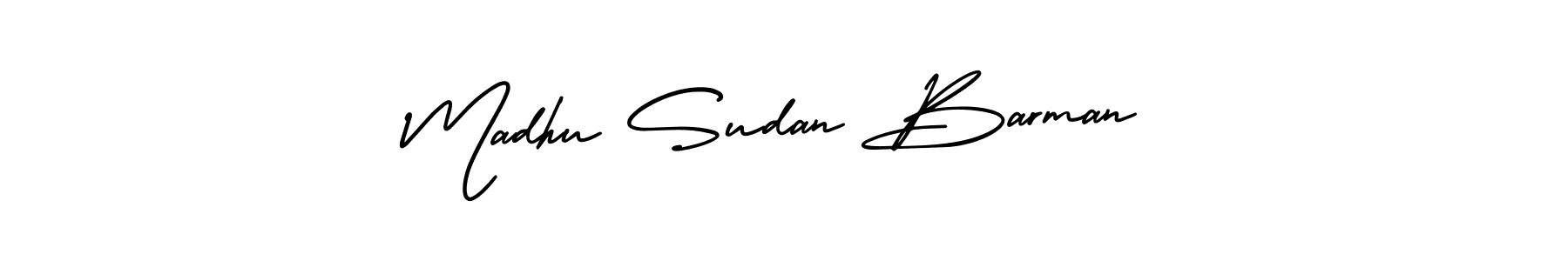 Similarly AmerikaSignatureDemo-Regular is the best handwritten signature design. Signature creator online .You can use it as an online autograph creator for name Madhu Sudan Barman. Madhu Sudan Barman signature style 3 images and pictures png