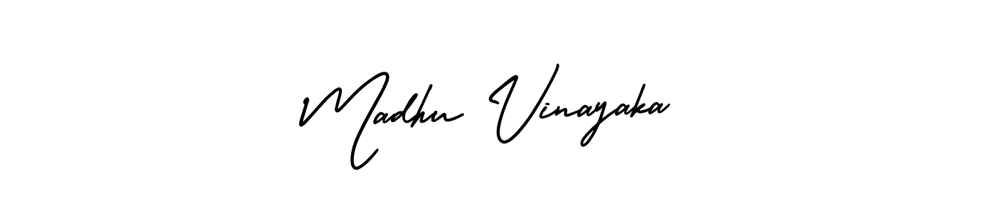 This is the best signature style for the Madhu Vinayaka name. Also you like these signature font (AmerikaSignatureDemo-Regular). Mix name signature. Madhu Vinayaka signature style 3 images and pictures png