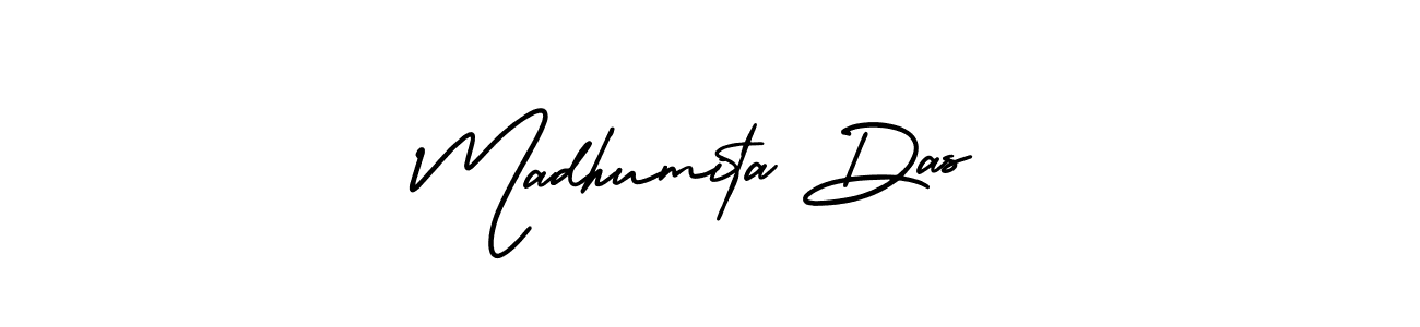 Create a beautiful signature design for name Madhumita Das. With this signature (AmerikaSignatureDemo-Regular) fonts, you can make a handwritten signature for free. Madhumita Das signature style 3 images and pictures png