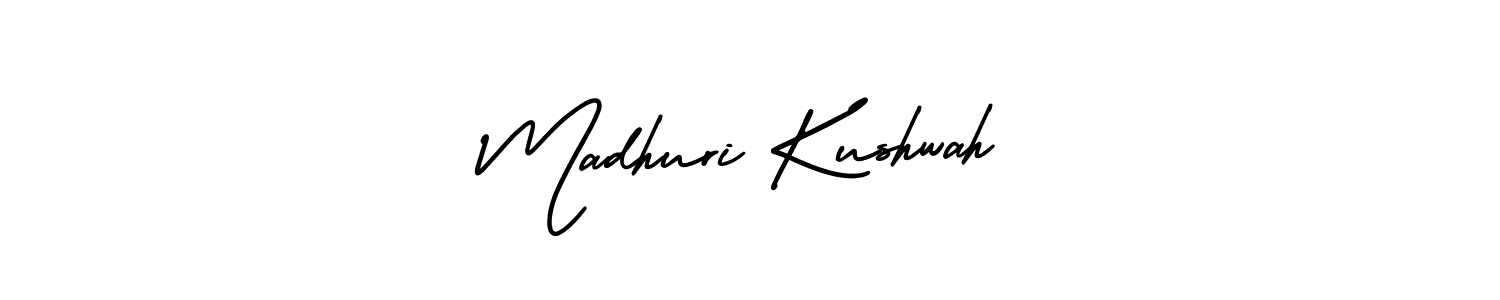 Make a short Madhuri Kushwah signature style. Manage your documents anywhere anytime using AmerikaSignatureDemo-Regular. Create and add eSignatures, submit forms, share and send files easily. Madhuri Kushwah signature style 3 images and pictures png