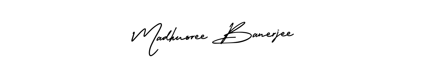 You can use this online signature creator to create a handwritten signature for the name Madhusree Banerjee. This is the best online autograph maker. Madhusree Banerjee signature style 3 images and pictures png