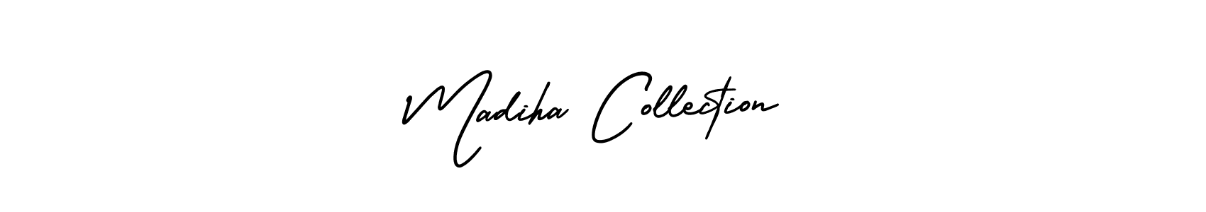 Create a beautiful signature design for name Madiha Collection. With this signature (AmerikaSignatureDemo-Regular) fonts, you can make a handwritten signature for free. Madiha Collection signature style 3 images and pictures png