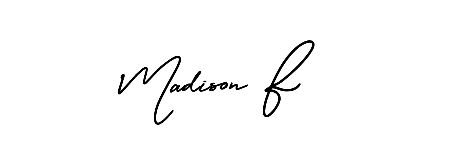 Make a short Madison F signature style. Manage your documents anywhere anytime using AmerikaSignatureDemo-Regular. Create and add eSignatures, submit forms, share and send files easily. Madison F signature style 3 images and pictures png