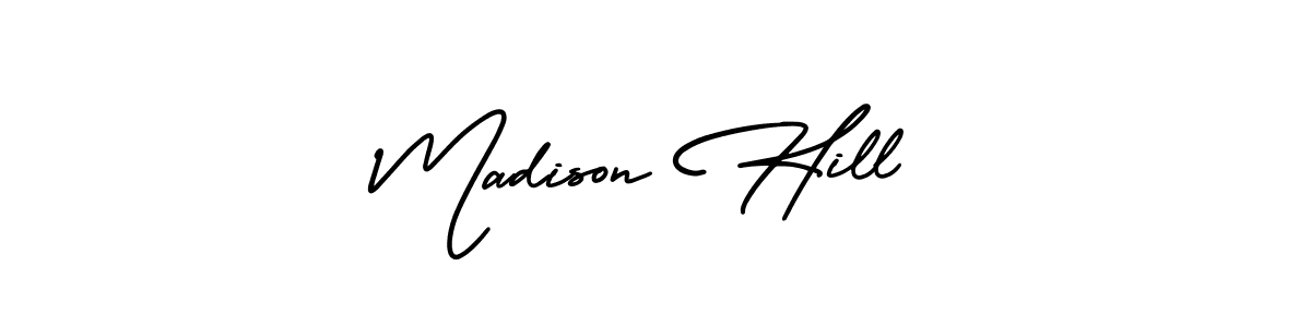 Also we have Madison Hill name is the best signature style. Create professional handwritten signature collection using AmerikaSignatureDemo-Regular autograph style. Madison Hill signature style 3 images and pictures png