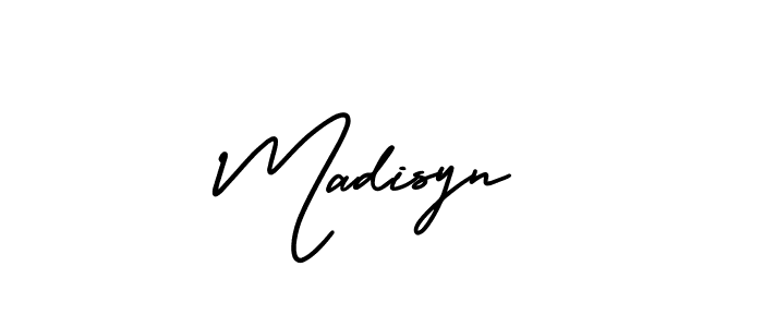 Make a beautiful signature design for name Madisyn. Use this online signature maker to create a handwritten signature for free. Madisyn signature style 3 images and pictures png