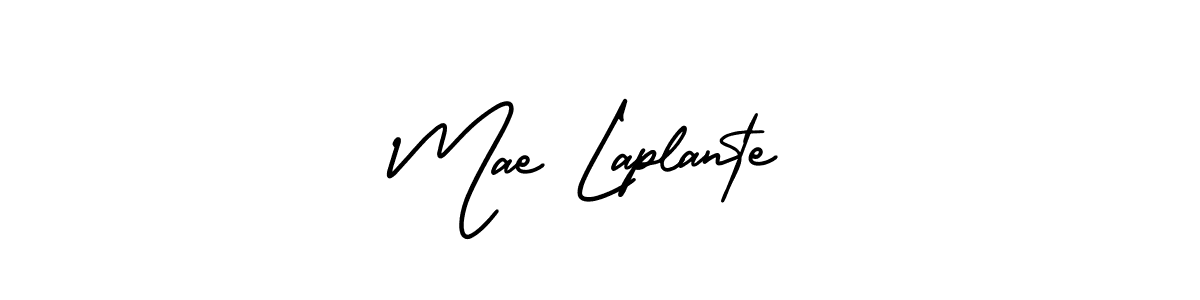 Create a beautiful signature design for name Mae Laplante. With this signature (AmerikaSignatureDemo-Regular) fonts, you can make a handwritten signature for free. Mae Laplante signature style 3 images and pictures png