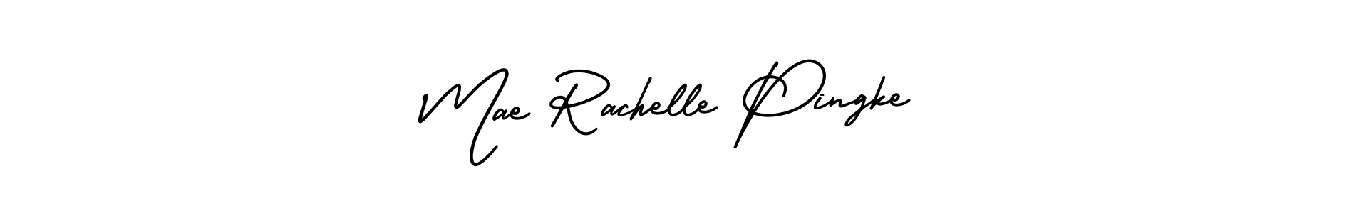 Make a beautiful signature design for name Mae Rachelle Pingke. With this signature (AmerikaSignatureDemo-Regular) style, you can create a handwritten signature for free. Mae Rachelle Pingke signature style 3 images and pictures png