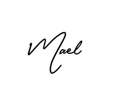 How to make Mael signature? AmerikaSignatureDemo-Regular is a professional autograph style. Create handwritten signature for Mael name. Mael signature style 3 images and pictures png