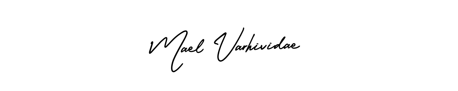 Similarly AmerikaSignatureDemo-Regular is the best handwritten signature design. Signature creator online .You can use it as an online autograph creator for name Mael Varhividae. Mael Varhividae signature style 3 images and pictures png