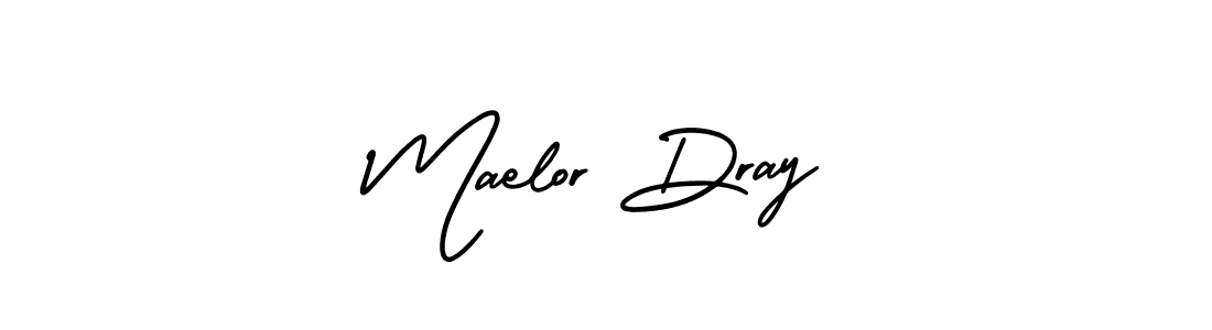 Design your own signature with our free online signature maker. With this signature software, you can create a handwritten (AmerikaSignatureDemo-Regular) signature for name Maelor Dray. Maelor Dray signature style 3 images and pictures png