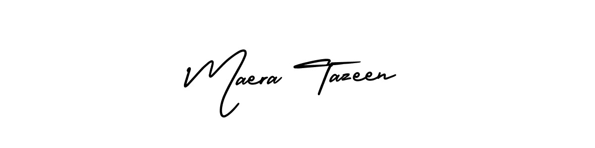Similarly AmerikaSignatureDemo-Regular is the best handwritten signature design. Signature creator online .You can use it as an online autograph creator for name Maera Tazeen. Maera Tazeen signature style 3 images and pictures png