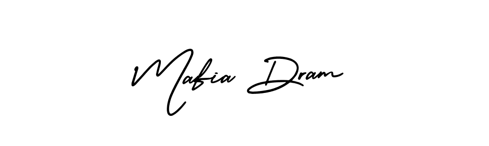 How to make Mafia Dram signature? AmerikaSignatureDemo-Regular is a professional autograph style. Create handwritten signature for Mafia Dram name. Mafia Dram signature style 3 images and pictures png