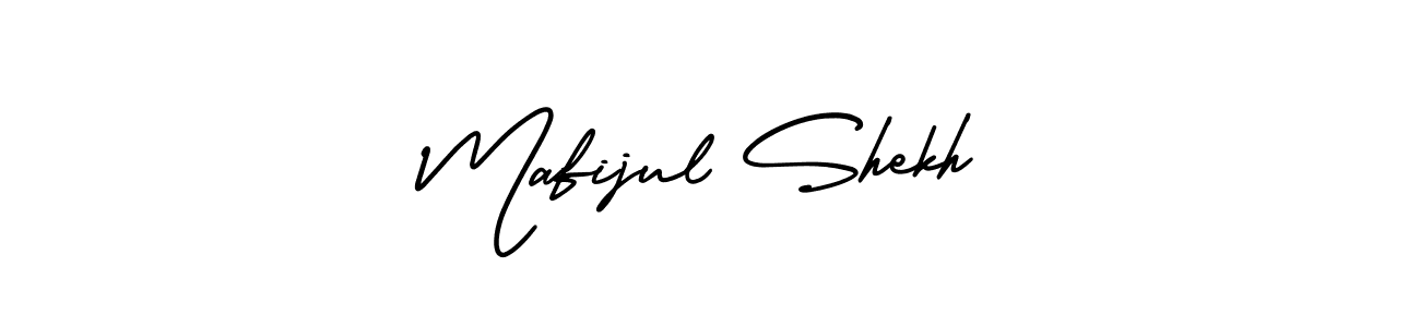 Design your own signature with our free online signature maker. With this signature software, you can create a handwritten (AmerikaSignatureDemo-Regular) signature for name Mafijul Shekh. Mafijul Shekh signature style 3 images and pictures png