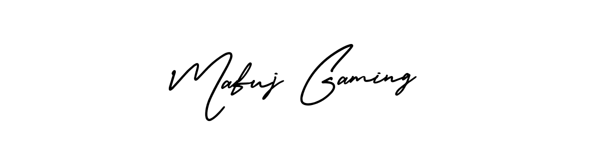 Make a beautiful signature design for name Mafuj Gaming. Use this online signature maker to create a handwritten signature for free. Mafuj Gaming signature style 3 images and pictures png