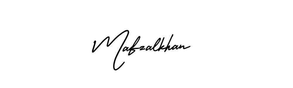 The best way (AmerikaSignatureDemo-Regular) to make a short signature is to pick only two or three words in your name. The name Mafzalkhan include a total of six letters. For converting this name. Mafzalkhan signature style 3 images and pictures png