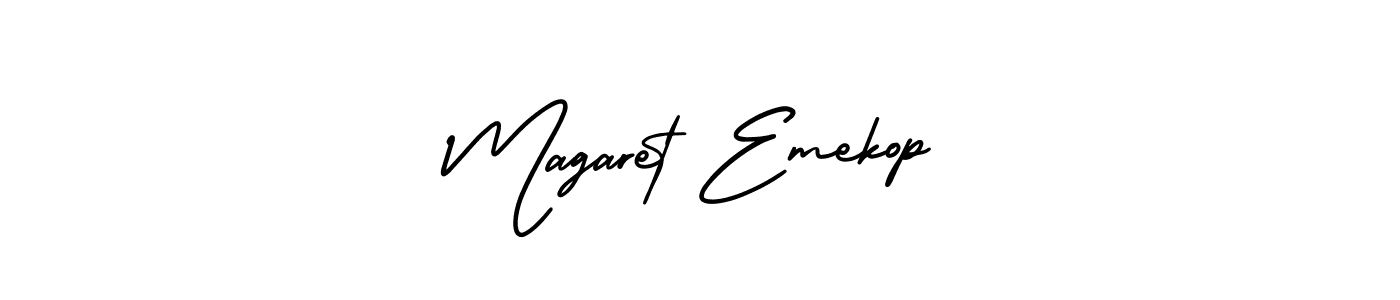 Here are the top 10 professional signature styles for the name Magaret Emekop. These are the best autograph styles you can use for your name. Magaret Emekop signature style 3 images and pictures png