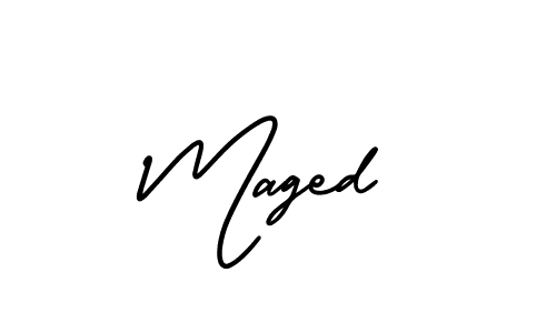 Check out images of Autograph of Maged name. Actor Maged Signature Style. AmerikaSignatureDemo-Regular is a professional sign style online. Maged signature style 3 images and pictures png