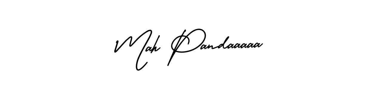 Design your own signature with our free online signature maker. With this signature software, you can create a handwritten (AmerikaSignatureDemo-Regular) signature for name Mah Pandaaaaa. Mah Pandaaaaa signature style 3 images and pictures png