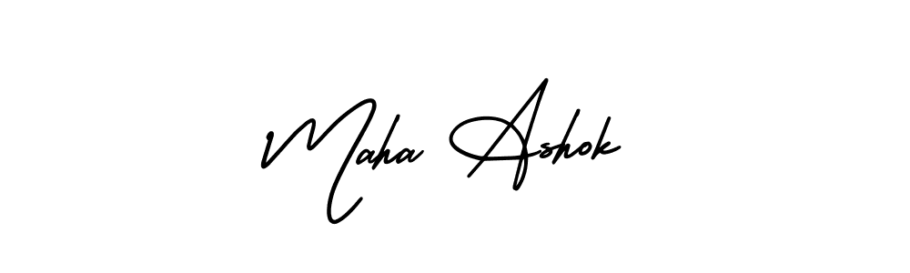 Once you've used our free online signature maker to create your best signature AmerikaSignatureDemo-Regular style, it's time to enjoy all of the benefits that Maha Ashok name signing documents. Maha Ashok signature style 3 images and pictures png