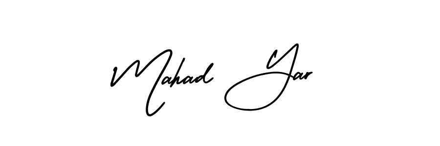Best and Professional Signature Style for Mahad Yar. AmerikaSignatureDemo-Regular Best Signature Style Collection. Mahad Yar signature style 3 images and pictures png