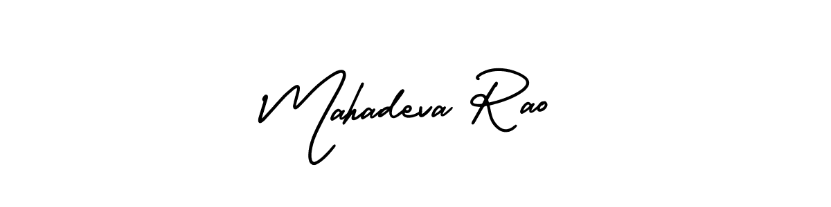 Make a beautiful signature design for name Mahadeva Rao. Use this online signature maker to create a handwritten signature for free. Mahadeva Rao signature style 3 images and pictures png