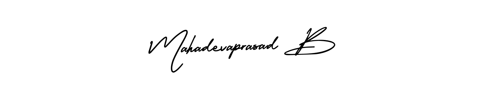 Make a short Mahadevaprasad B signature style. Manage your documents anywhere anytime using AmerikaSignatureDemo-Regular. Create and add eSignatures, submit forms, share and send files easily. Mahadevaprasad B signature style 3 images and pictures png