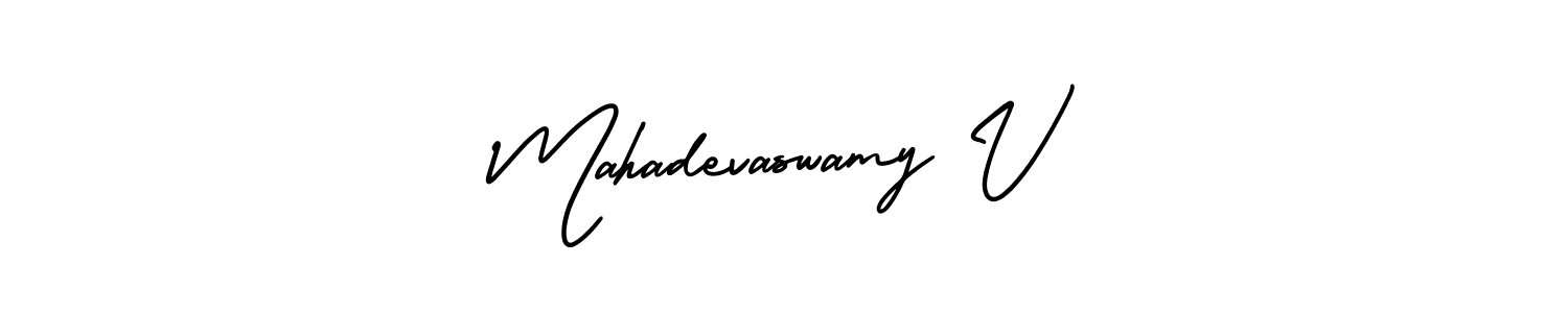 Check out images of Autograph of Mahadevaswamy V name. Actor Mahadevaswamy V Signature Style. AmerikaSignatureDemo-Regular is a professional sign style online. Mahadevaswamy V signature style 3 images and pictures png