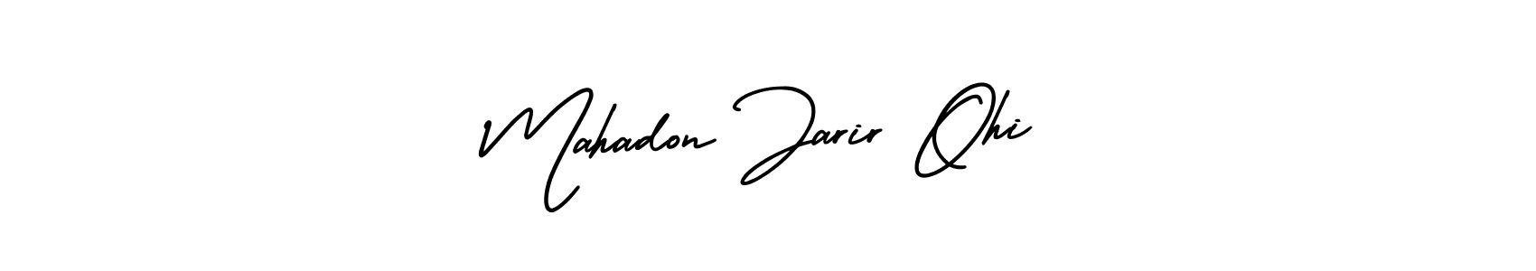 Make a short Mahadon Jarir Ohi signature style. Manage your documents anywhere anytime using AmerikaSignatureDemo-Regular. Create and add eSignatures, submit forms, share and send files easily. Mahadon Jarir Ohi signature style 3 images and pictures png