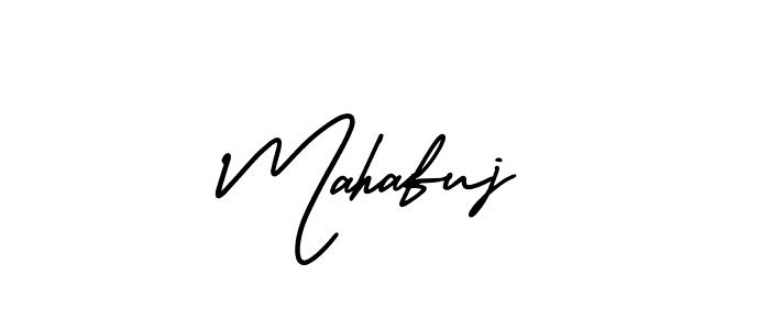 Use a signature maker to create a handwritten signature online. With this signature software, you can design (AmerikaSignatureDemo-Regular) your own signature for name Mahafuj. Mahafuj signature style 3 images and pictures png