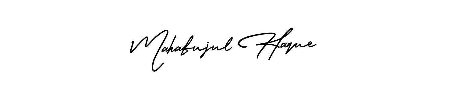 How to make Mahafujul Haque signature? AmerikaSignatureDemo-Regular is a professional autograph style. Create handwritten signature for Mahafujul Haque name. Mahafujul Haque signature style 3 images and pictures png