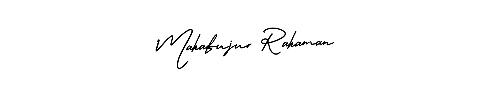 Mahafujur Rahaman stylish signature style. Best Handwritten Sign (AmerikaSignatureDemo-Regular) for my name. Handwritten Signature Collection Ideas for my name Mahafujur Rahaman. Mahafujur Rahaman signature style 3 images and pictures png