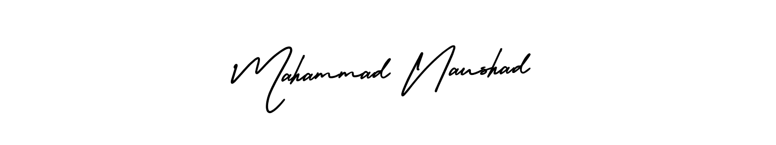 Make a beautiful signature design for name Mahammad Naushad. Use this online signature maker to create a handwritten signature for free. Mahammad Naushad signature style 3 images and pictures png