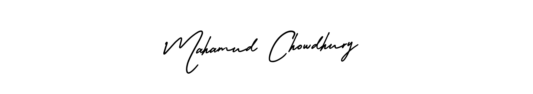 How to make Mahamud Chowdhury signature? AmerikaSignatureDemo-Regular is a professional autograph style. Create handwritten signature for Mahamud Chowdhury name. Mahamud Chowdhury signature style 3 images and pictures png