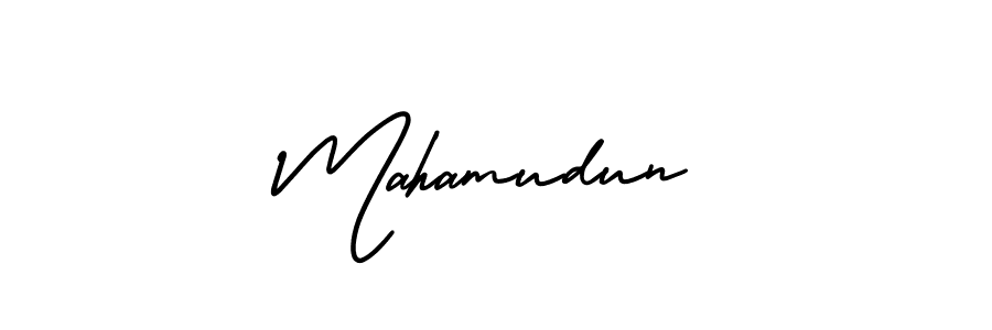 Check out images of Autograph of Mahamudun name. Actor Mahamudun Signature Style. AmerikaSignatureDemo-Regular is a professional sign style online. Mahamudun signature style 3 images and pictures png