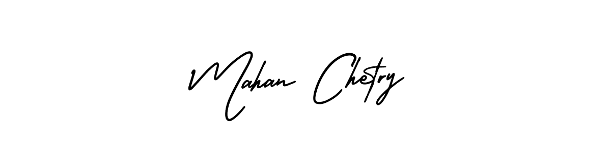 Make a beautiful signature design for name Mahan Chetry. With this signature (AmerikaSignatureDemo-Regular) style, you can create a handwritten signature for free. Mahan Chetry signature style 3 images and pictures png